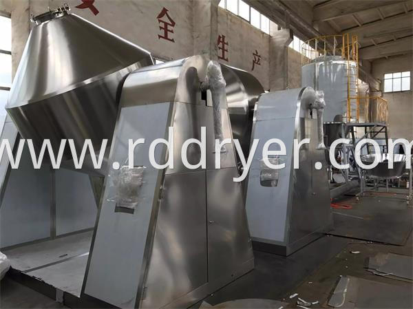 Customer Made Double Cone Drying Machine for Plastic Particles